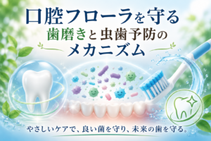 口腔フローラを守るケア